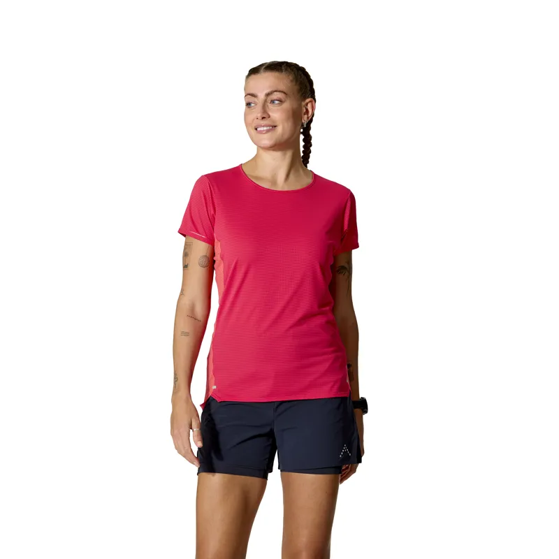 Rab Women's Sonic Ultra Tee Watermelon / Hibiscus-2