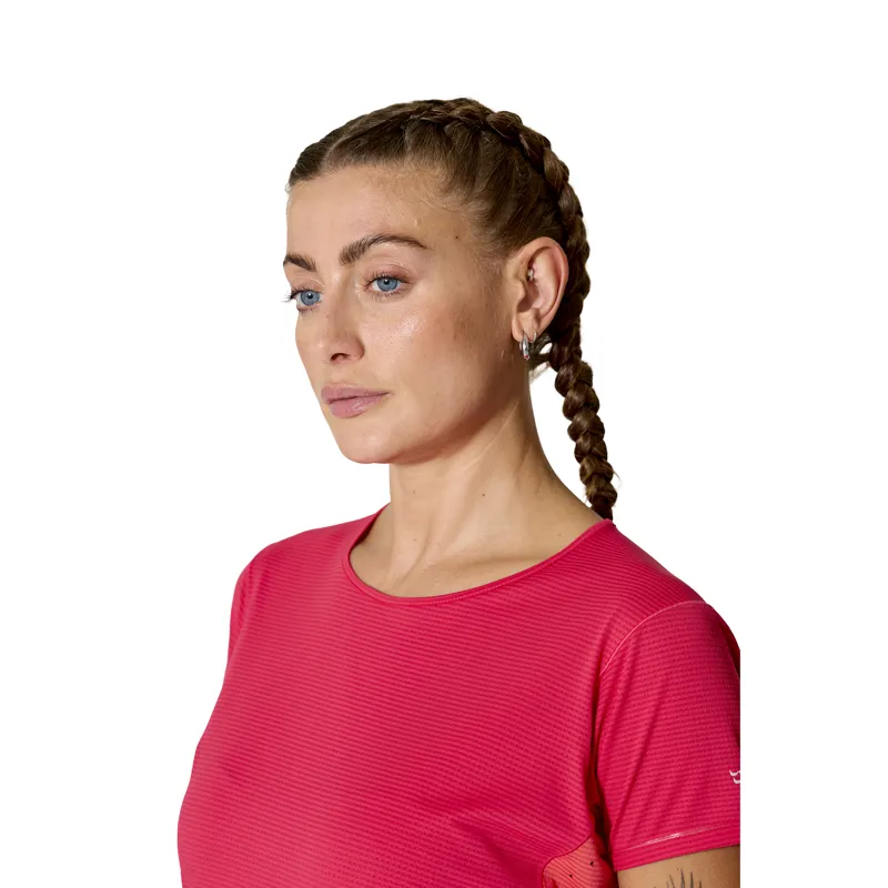 Rab Women's Sonic Ultra Tee Watermelon / Hibiscus-4
