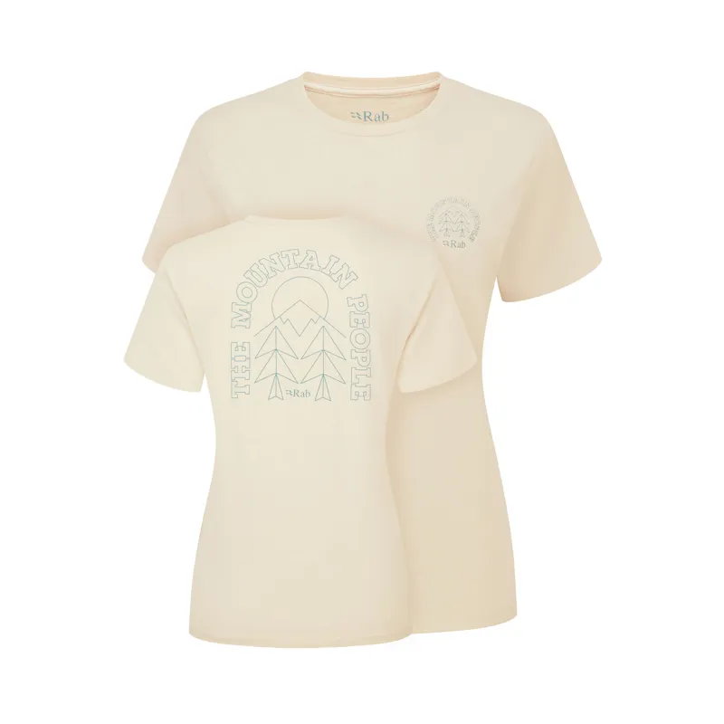 Rab Women's Tuku Cirque Tee Ecru