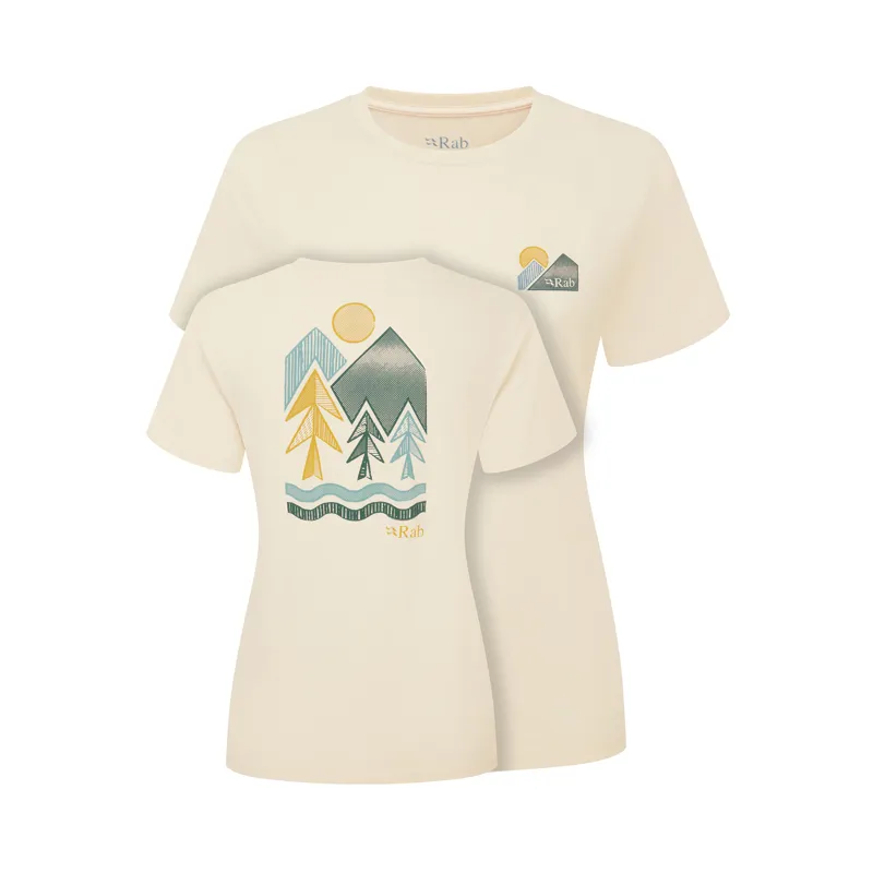 Rab Women's Tuku Vista Tee Ecru