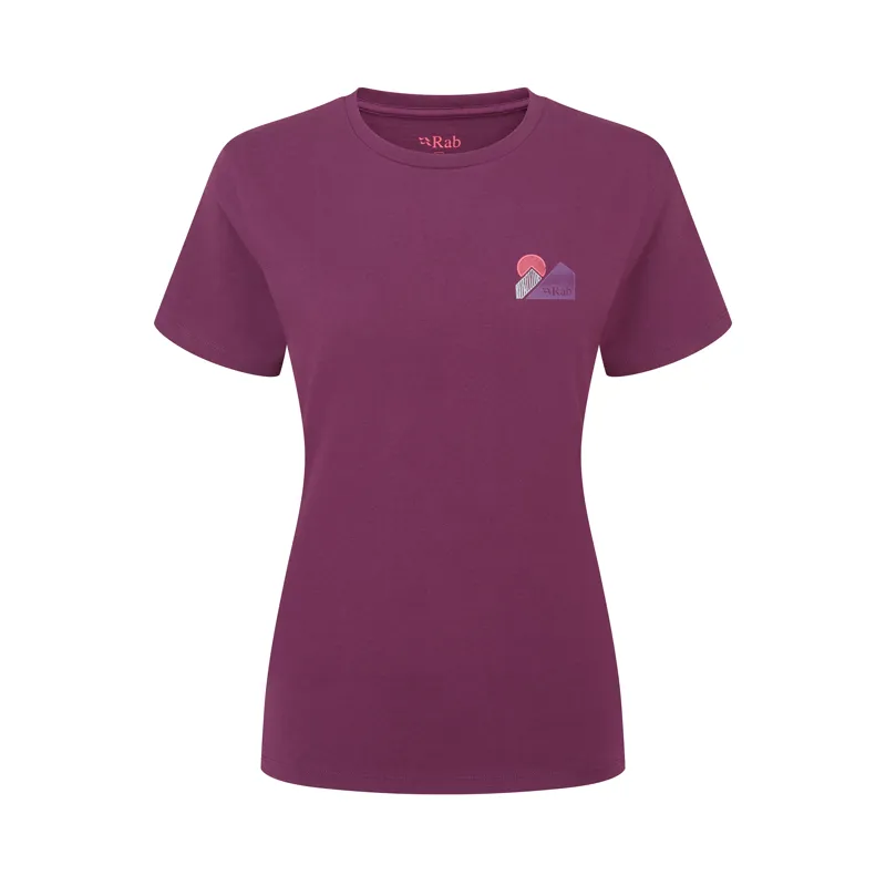 Rab Women's Tuku Vista Tee Mulberry-1