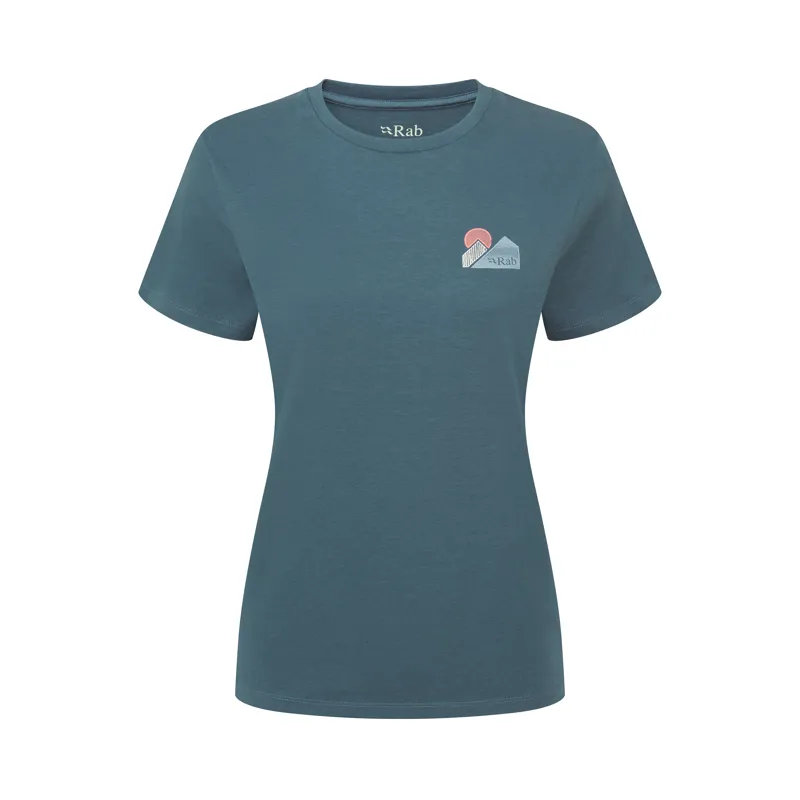 Rab Women's Tuku Vista Tee Orion Blue-1