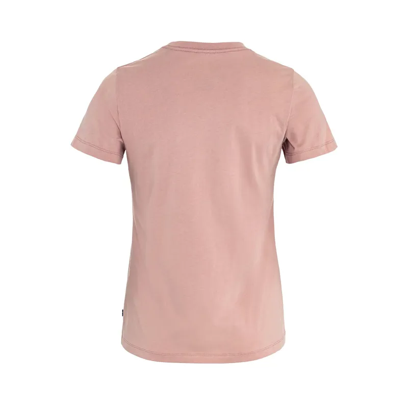 Fjallraven Women's Fjallblomster Fox T-Shirt Chalk Rose-1