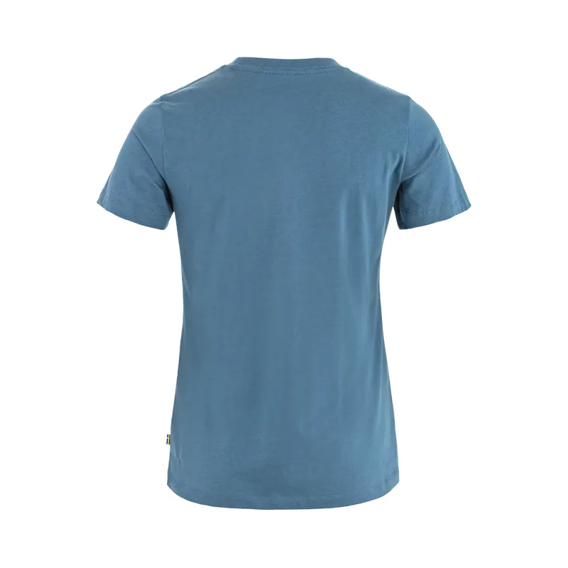 Fjallraven Women's Fjallblomster Fox T-Shirt Dawn Blue-1
