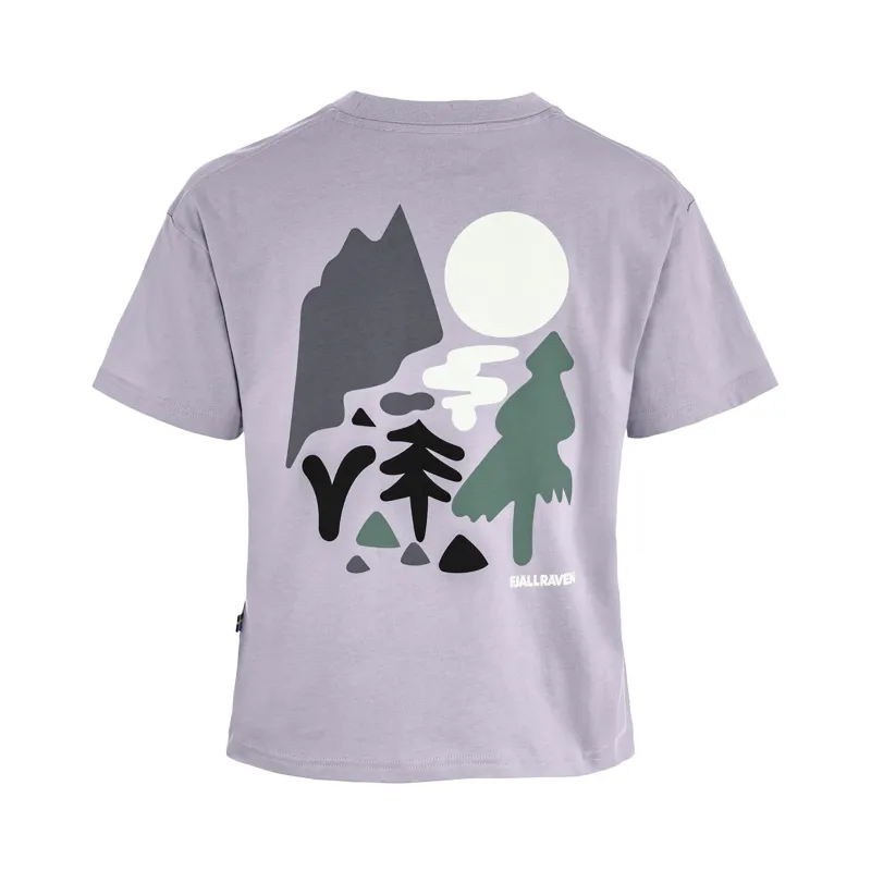 Fjallraven Women's Forest Walk T-Shirt Lavender Mist-1