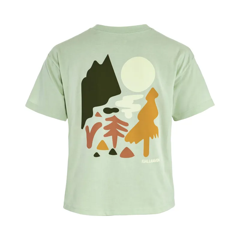 Fjallraven Women's Forest Walk T-Shirt Soft Jade-1