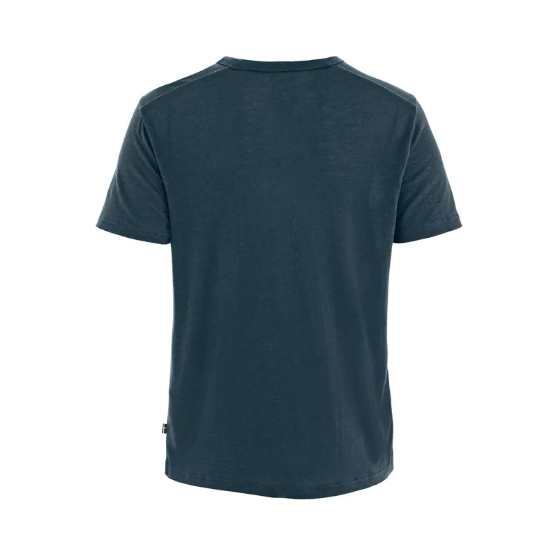 Fjallraven Women's High Coast Short Sleeve T-Shirt Navy-1
