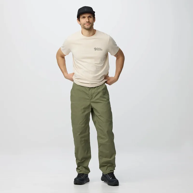 Fjallraven Men's Vardag Relaxed Trousers Navy-4