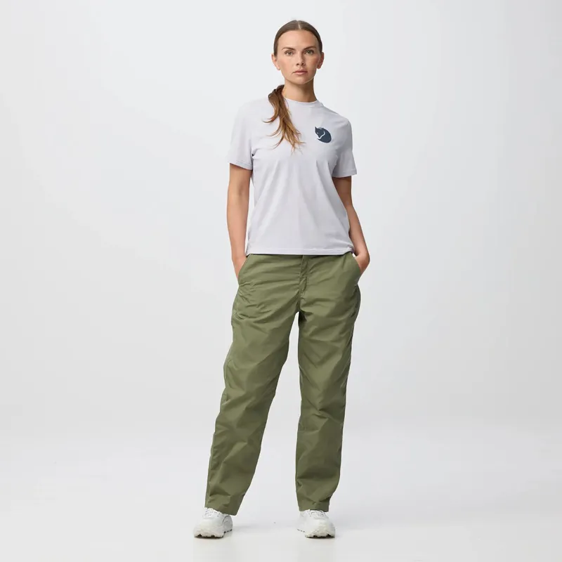 Fjallraven Women's Vardag Relaxed Trousers Green-2