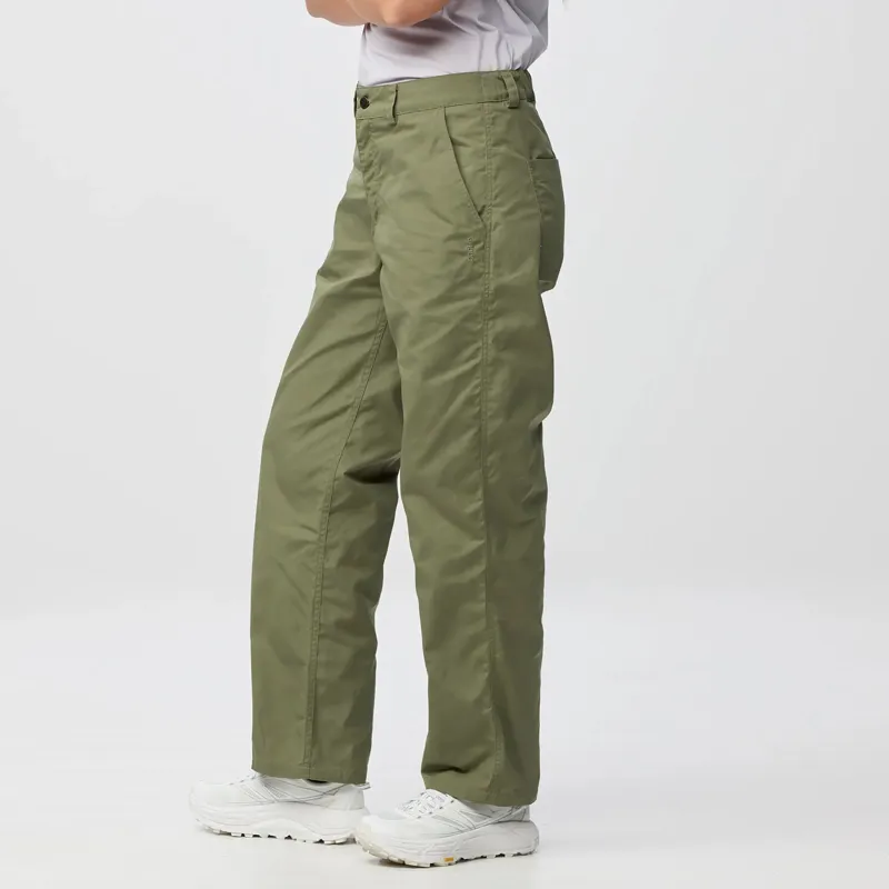 Fjallraven Women's Vardag Relaxed Trousers Green-4