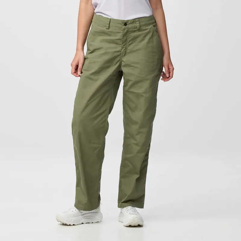 Fjallraven Women's Vardag Relaxed Trousers Green-5