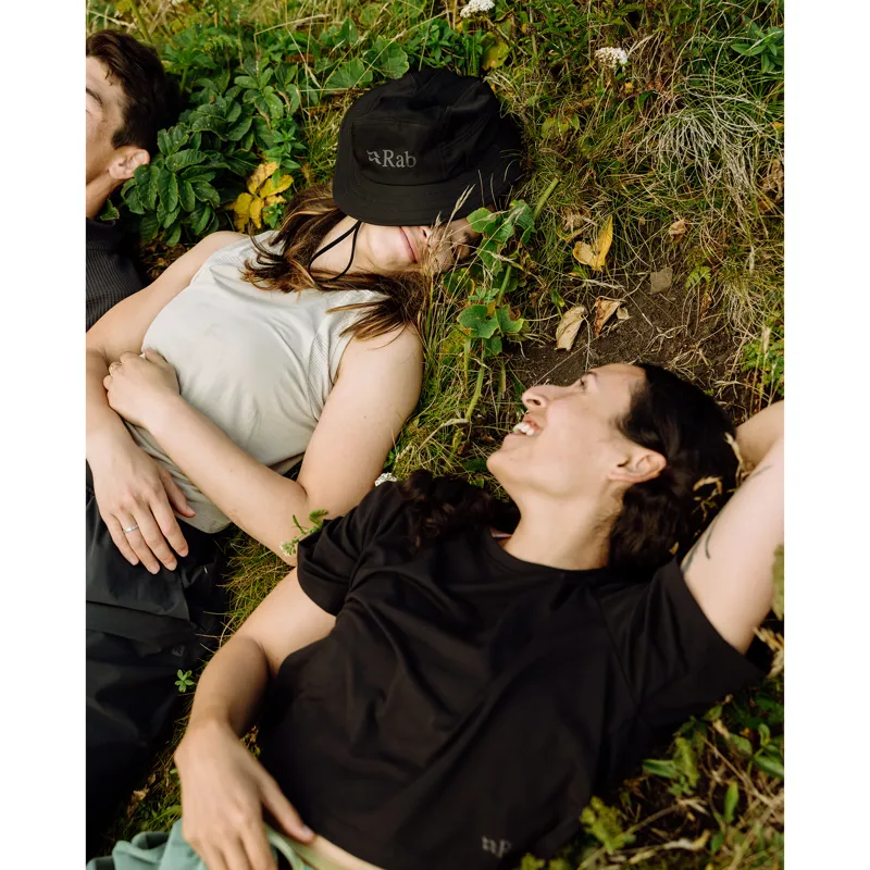 Rab Women's Rivelin Crop Tee Black-1