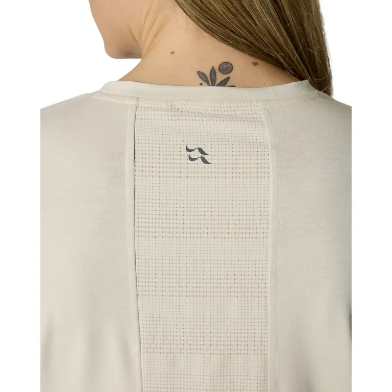 Rab Women's Rivelin Crop Tee Pebble-4