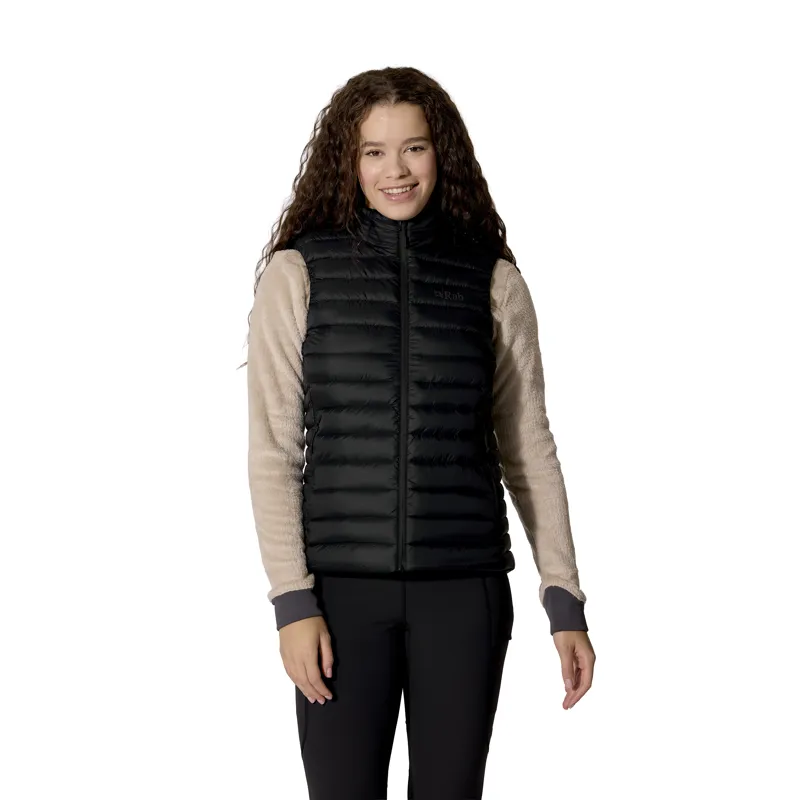 Rab Women's Microlight Vest Insulated Down Gilet Black-2