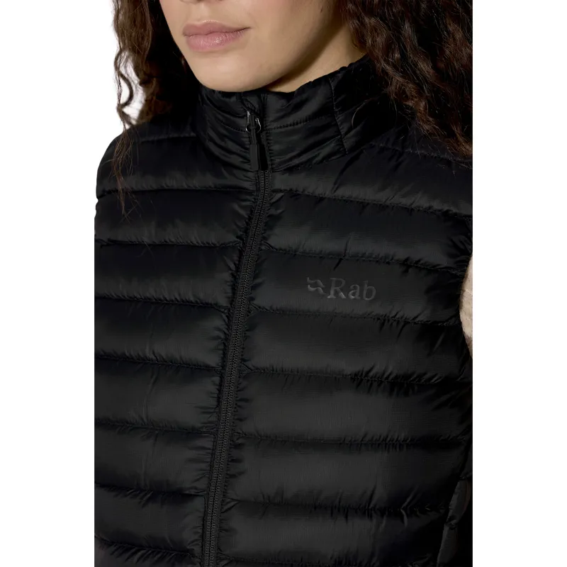 Rab Women's Microlight Vest Insulated Down Gilet Black-9