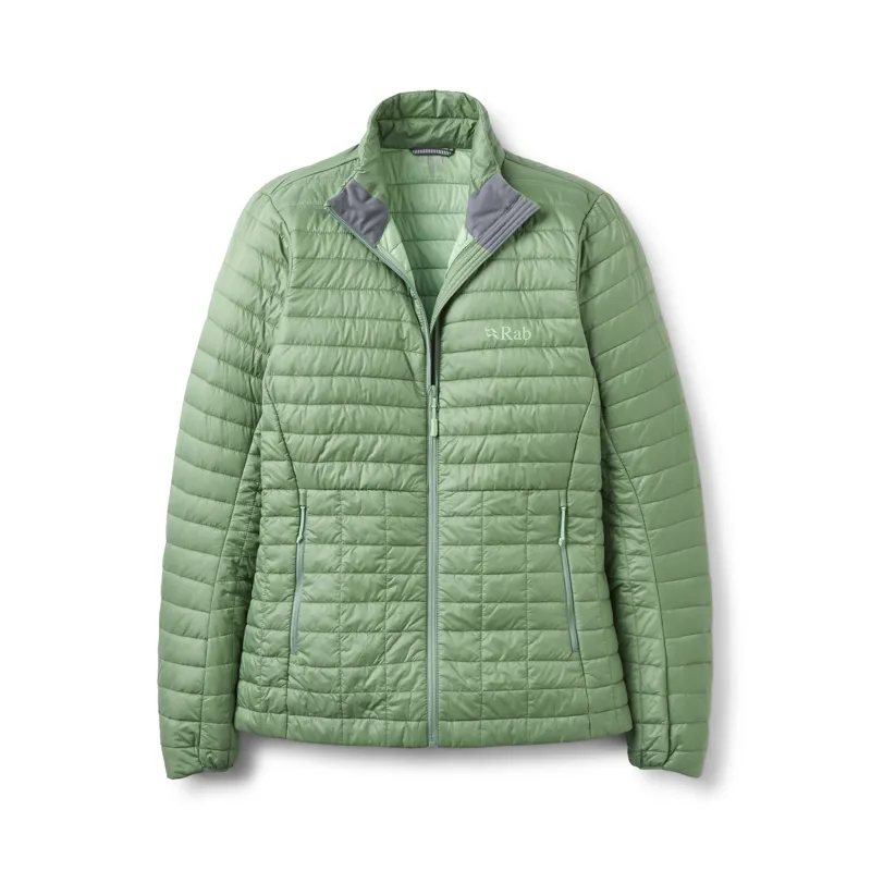 Rab Women's Microlighter Jacket Dark Fig Green