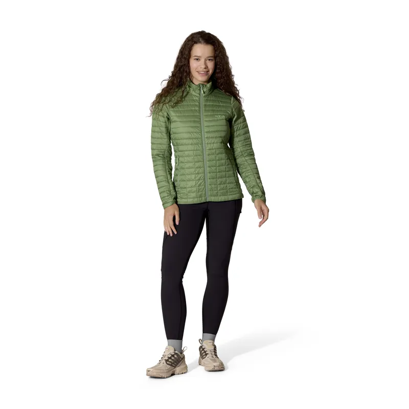Rab Women's Microlighter Jacket Dark Fig Green-4