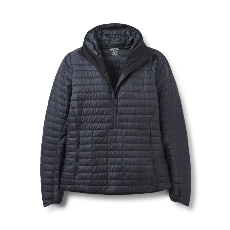 Rab Women's Microlighter Pullover Hoody Black