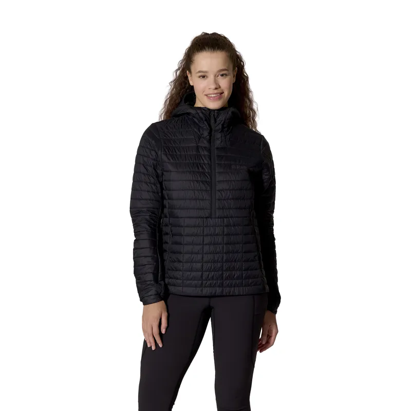 Rab Women's Microlighter Pullover Hoody Black-2