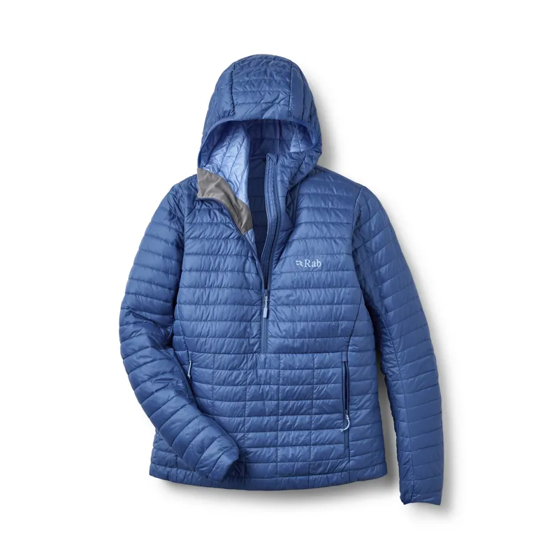 Rab Women's Microlighter Pullover Hoody Dark Bluebird-2