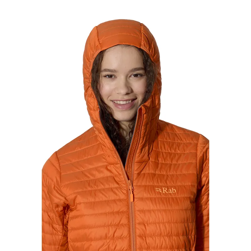 Rab Women's Microlighter Pullover Hoody Dark Melba-4
