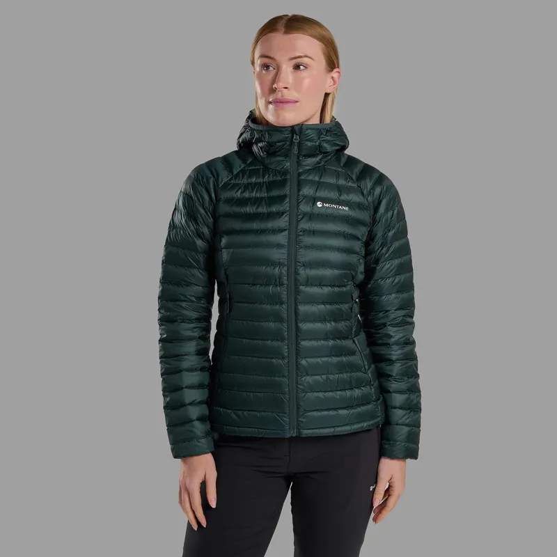 Montane Women's Anti Freeze Lite Hoodie Deep Forest-1