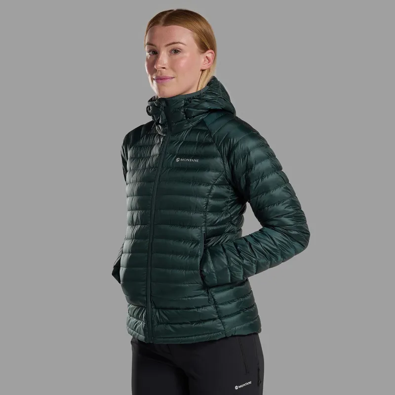 Montane Women's Anti Freeze Lite Hoodie Deep Forest-3