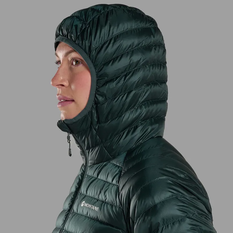 Montane Women's Anti Freeze Lite Hoodie Deep Forest-5