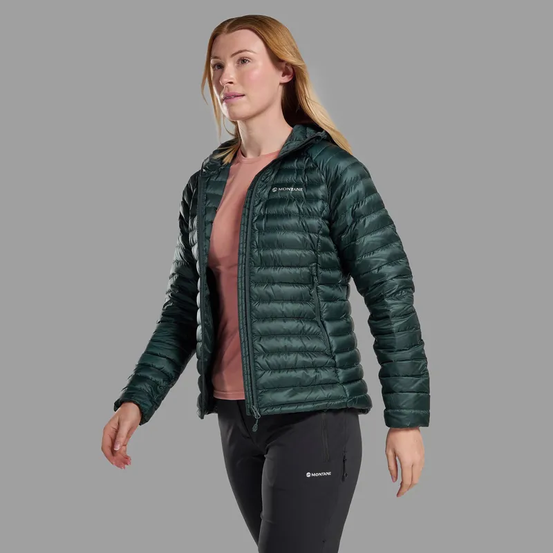 Montane Women's Anti Freeze Lite Hoodie Deep Forest-4