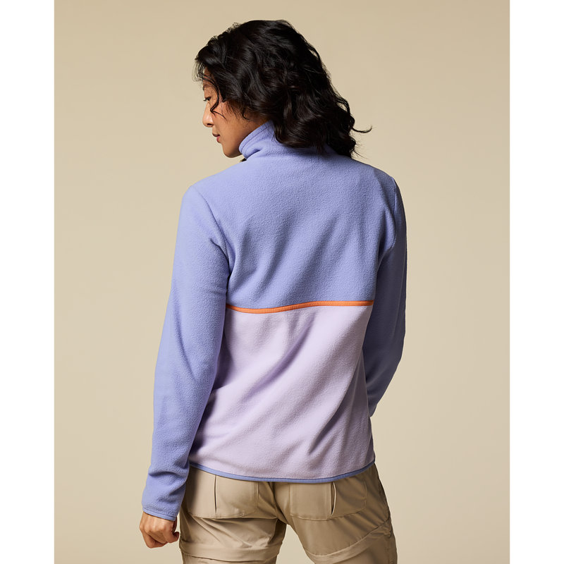 Cotopaxi Women's Amado Fleece Pullover Aster and Moonbeam-2
