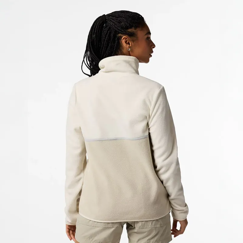 Cotopaxi Women's Amado Fleece Pullover Chalk and Mineral-1