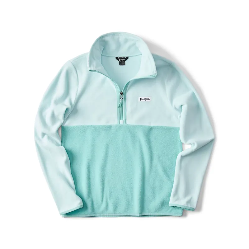 Cotopaxi Women's Amado Fleece Pullover Surf and Tide Pool