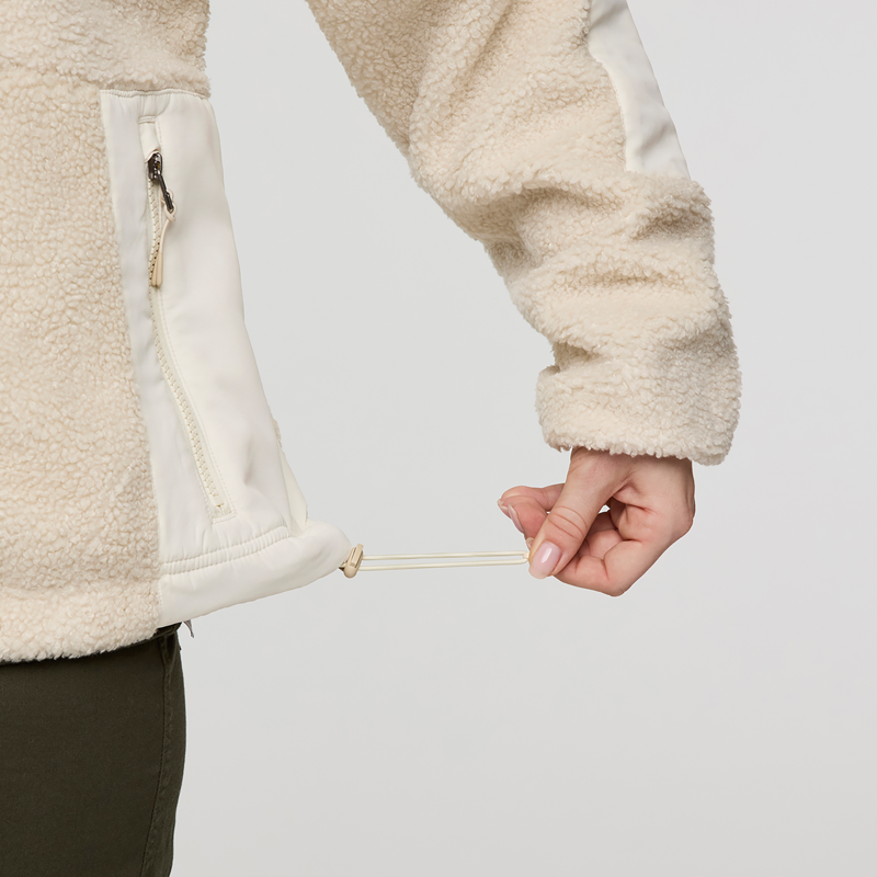 Cotopaxi Women's Bacano Fleece Pullover Cream Bone-4