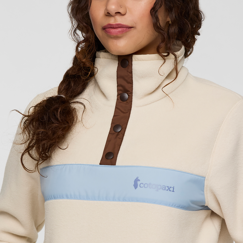 Cotopaxi Women's Teca Fleece Pullover Cloud-6