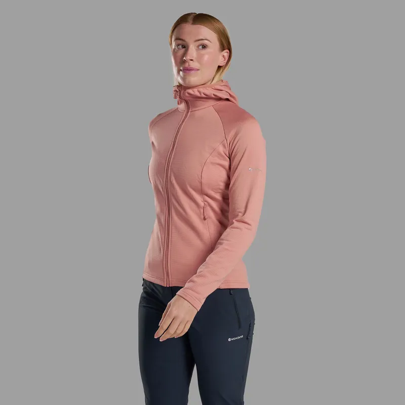 Montane Women's Protium Hoodie Pink Clay-1