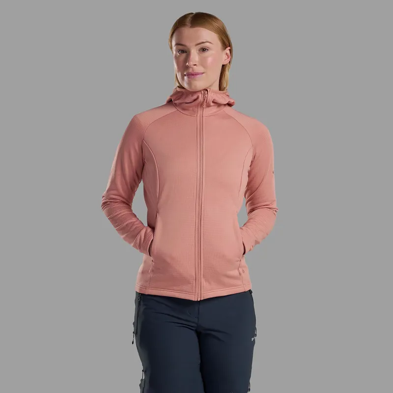 Montane Women's Protium Hoodie Pink Clay-3