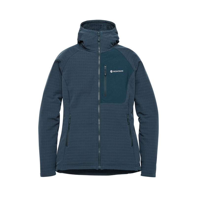 Montane Women's Dura Hoodie Eclipse Blue