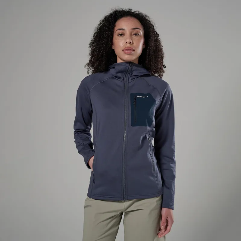Montane Women's Protium CP Hoodie Dark Sky-1