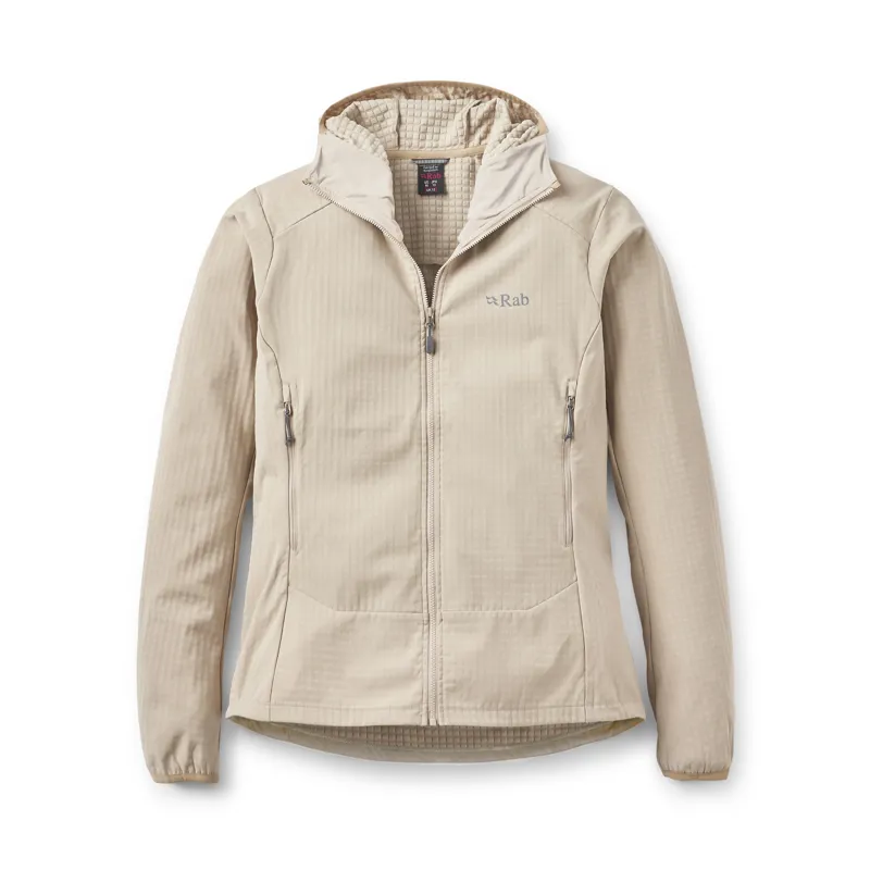 Rab Women's Quantra Pro Hoody Dark Pebble