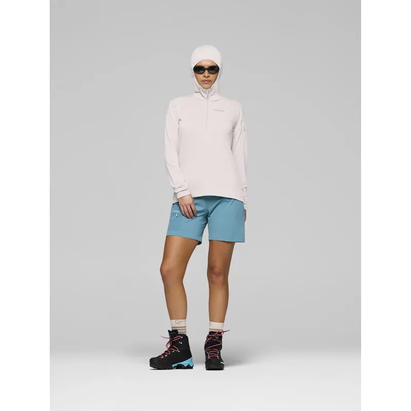 Norrona Women's Falketind Warm1 Hooded Fleece Oatmeal-4