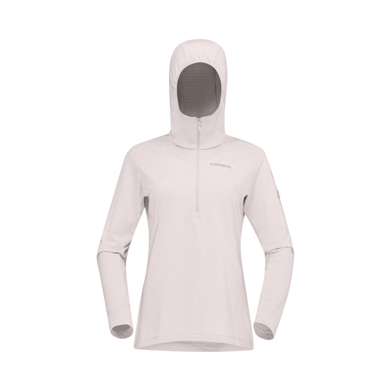 Norrona Women's Falketind Warm1 Hooded Fleece Oatmeal