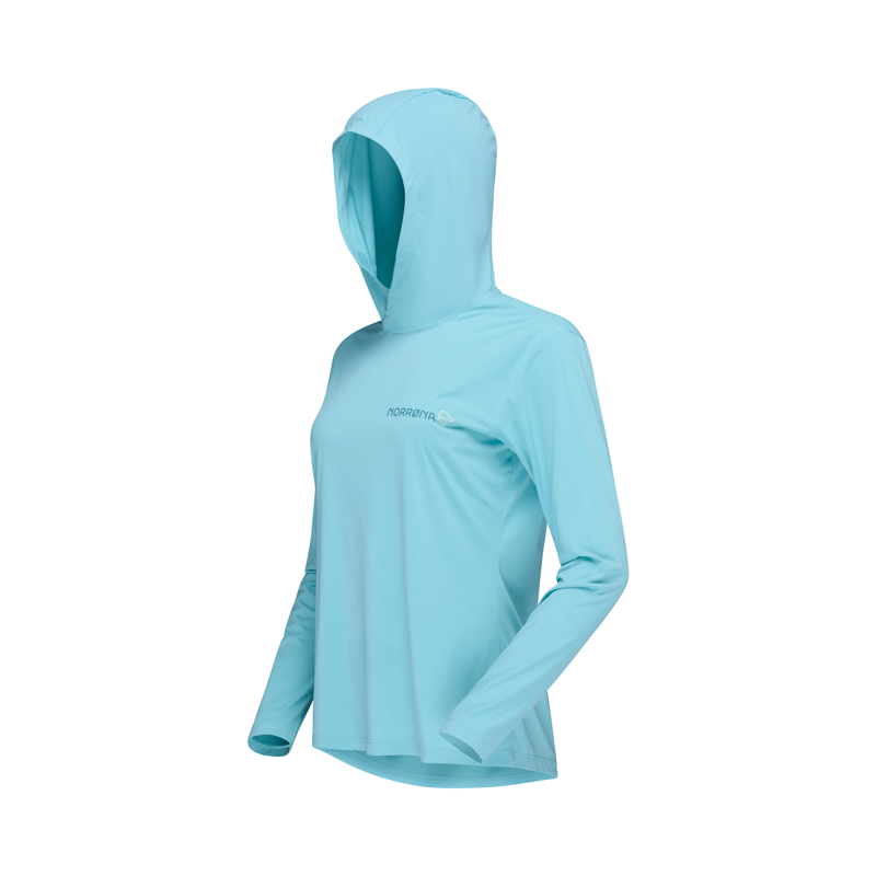 Norrona Women's Femund Tech Hood Aqua Haze
