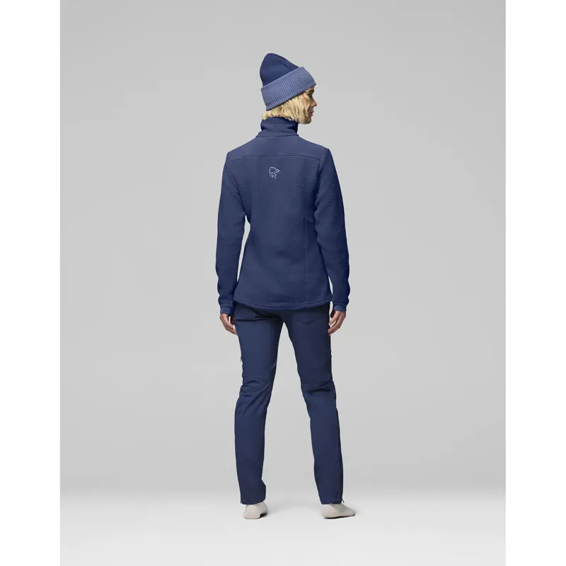 Norrona Women's Trollveggen Warm3 Jacket Indigo Night-4
