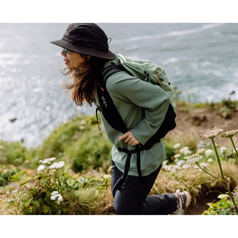 Rab Women's Hepton Pullover Hoody Dark Fig Green-5