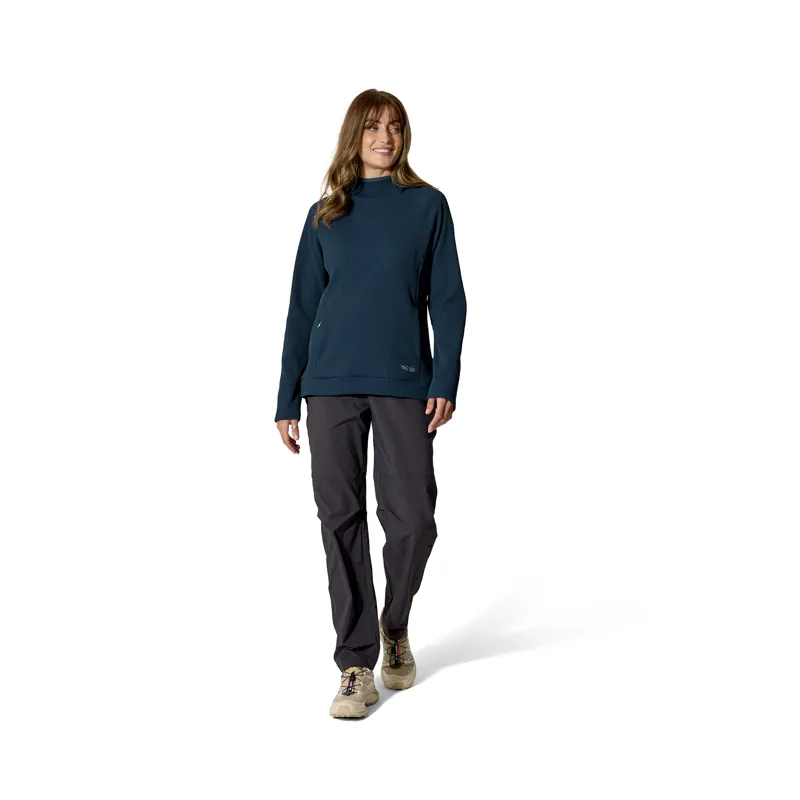 Rab Women's Hepton Pullover Hoody Tempest Blue-6