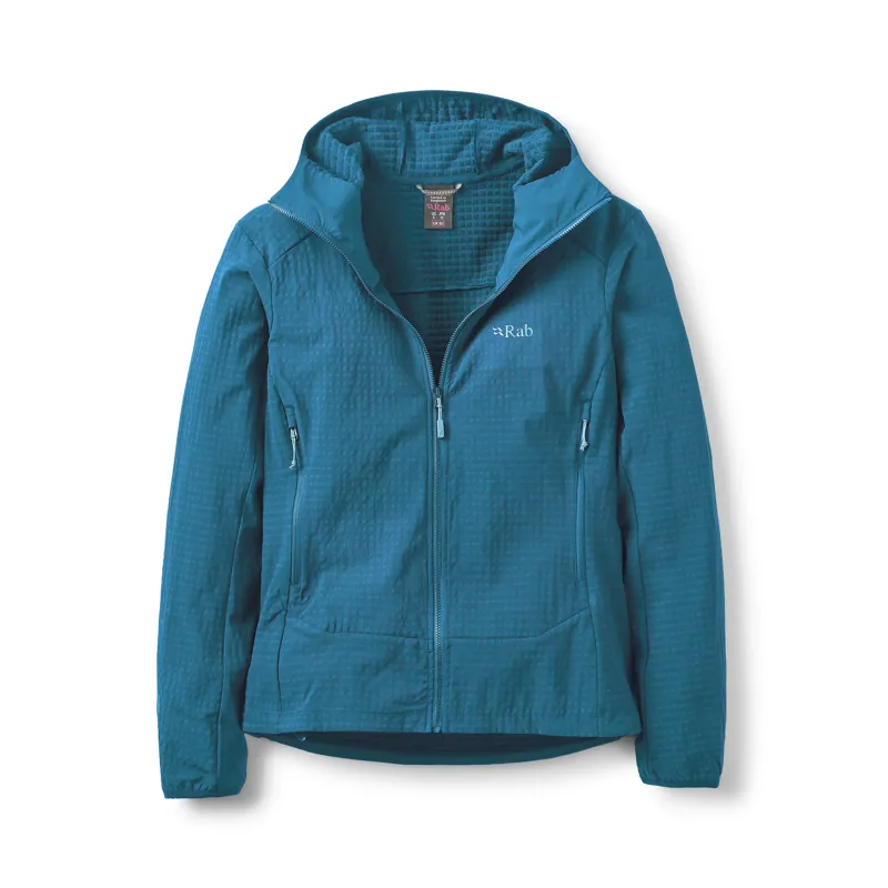 Rab Women's Quantra Pro Hoody Tempest Blue