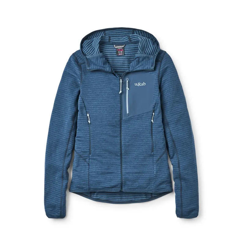 Rab Women's Ascendor Light Hoody Tempest Blue