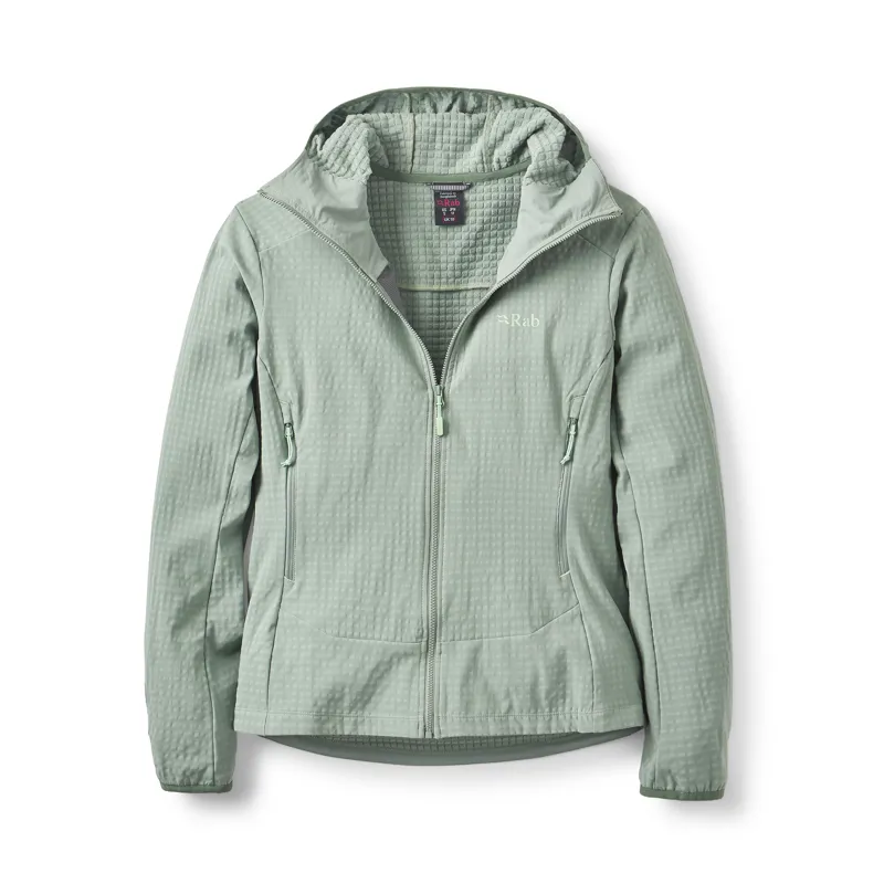 Rab Women's Quantra Pro Hoody Dark Fig Green