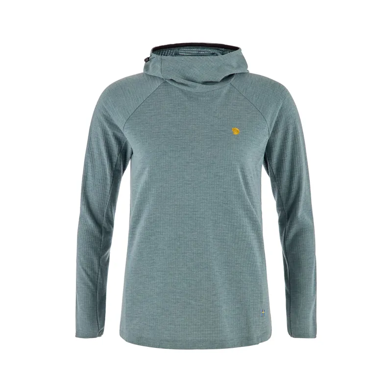 Fjallraven Women's Bergtagen Midlayer Hoodie Nimbus Blue