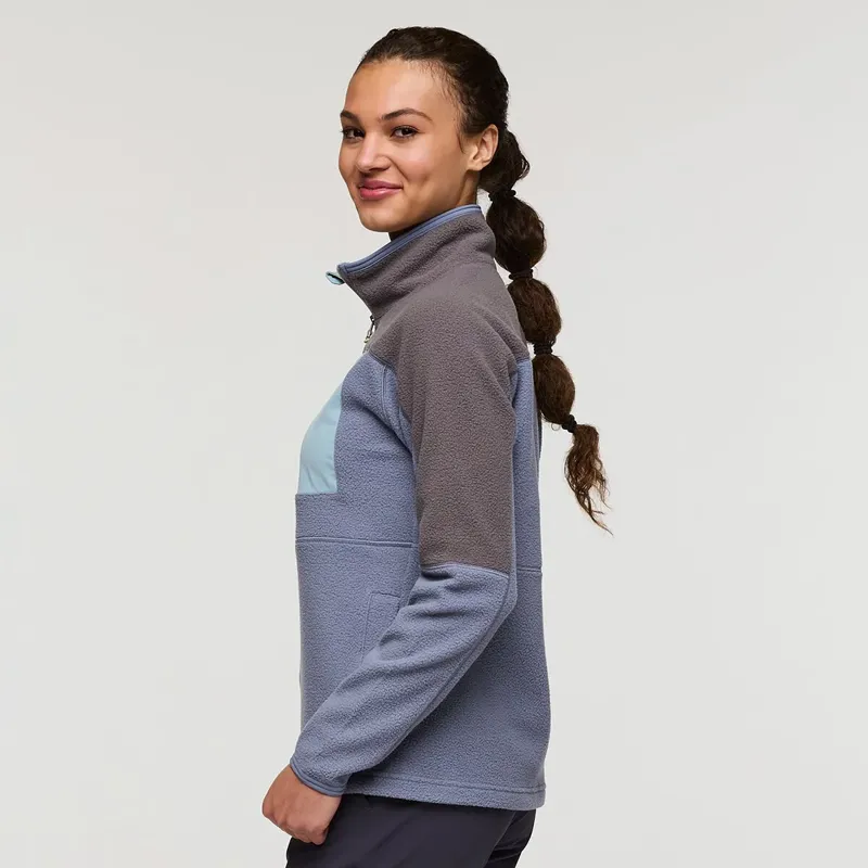 Cotopaxi Women's Abrazo Hooded Full-Zip Fleece Cinder Tempest-4